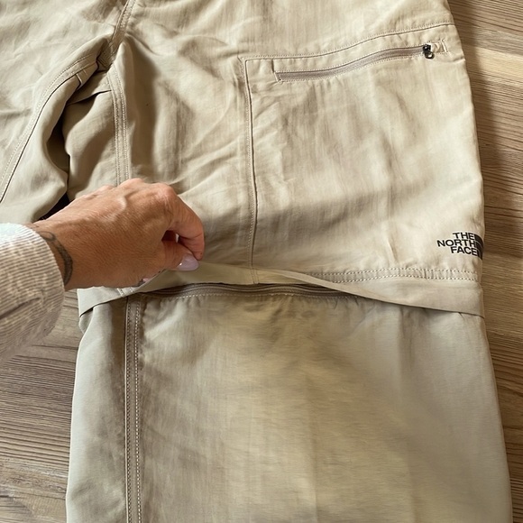 The North Face Men's Paramount Trail Convertible Cargo Pants Khaki Size XXL 2XL - Picture 3 of 10